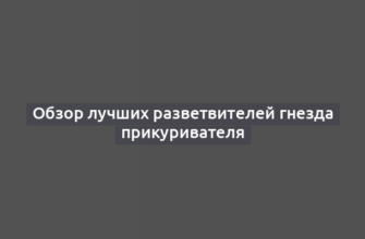 Обзор лучших разветвителей гнезда прикуривателя